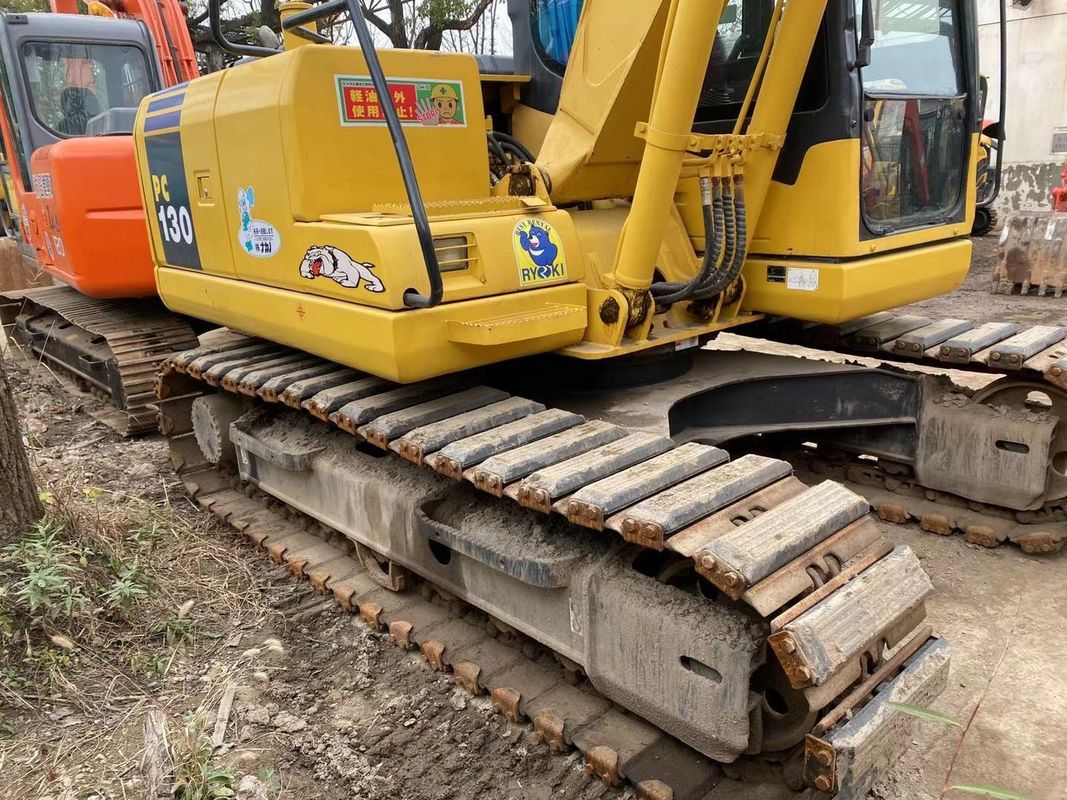 المستخدم كوماتسو PC130 الحفرة الزحفية جودة جيدة لآلات البناء كوماتسو الحفرة