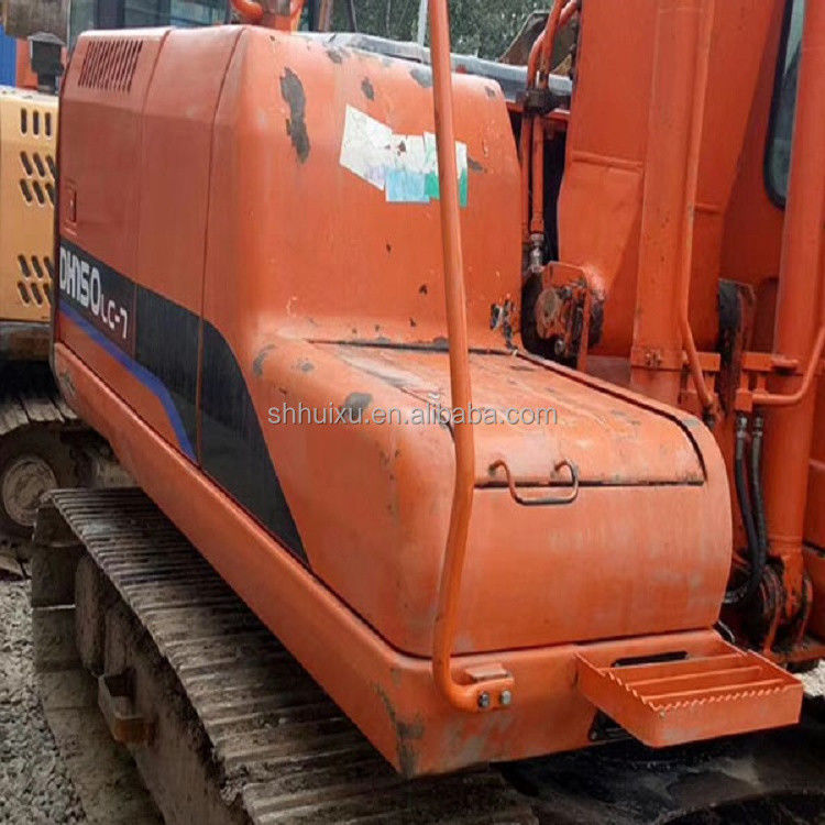 آلة حفر هيدروليكية مستعملة Doosan DH150/ يد ثانية حفرة DOOSAN DH150 ذات جودة عالية بسعر منخفض للبيع