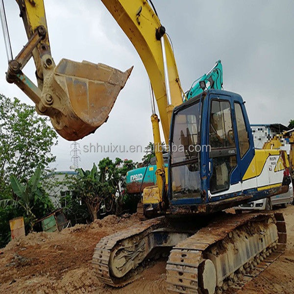 كوبيلكو SK200 أفضل أجهزة حفر يدوية مستعملة حفرة الزحف Kobelco SK200-3 للبيع