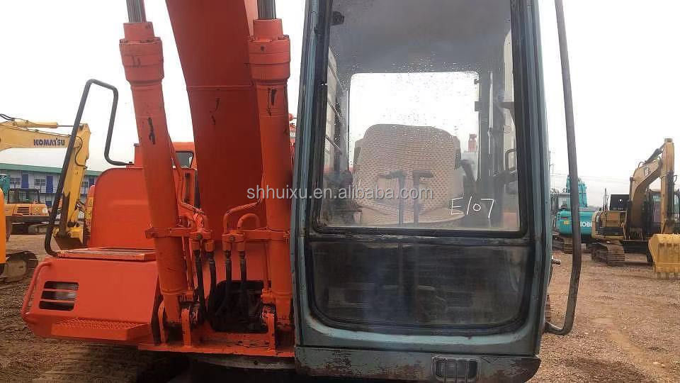 هيتاشي بيع ساخن مستعمل هيتاشي EX120 الحفرة الزحف للبيع حفرة يد ثانية في حالة جيدة