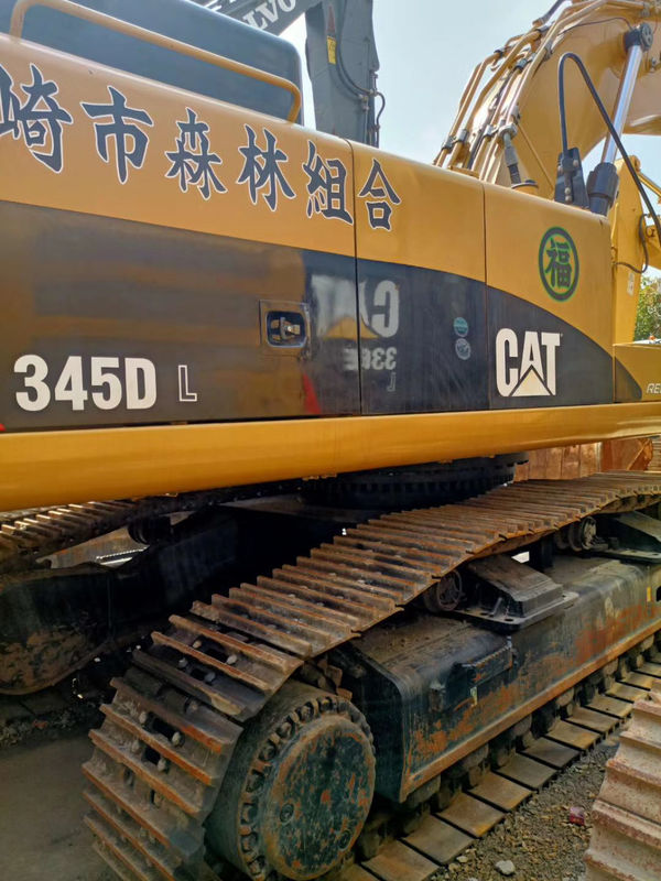 حفرة مزعجة مستعملة عمل جيد حفرة القطة السعر الآلات اليابانية مستخدمة cat345,