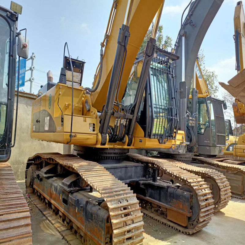 حفرة مزعجة مستعملة عمل جيد حفرة القطة السعر الآلات اليابانية مستخدمة cat345,