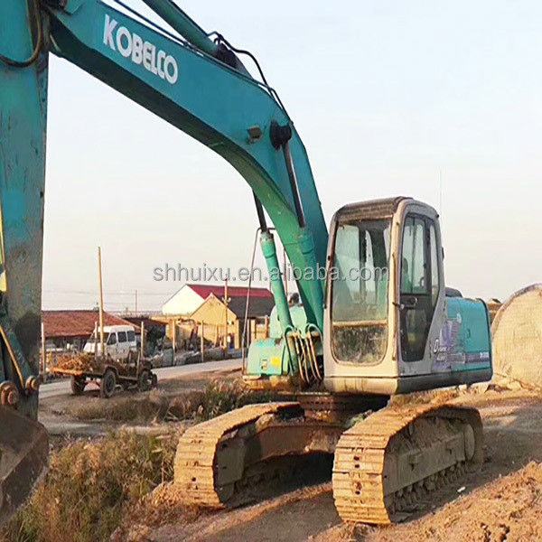 كوبيلكو SK200 آلة حفر مستعملة ذات جودة جيدة حفرة الزحف يدويا كوبيلكو SK200-6