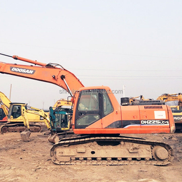 Doosan بيع ساخن أفضل بيع مستعمل Doosan DH225lc-7 حفر الزحف/ DOOSAN225-7 كوريا منشأ/ آلة حفر مستعملة