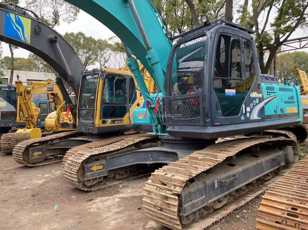 كوبيلكو SK200 آلة حفر مستعملة كوبيلكو SK260 نوعية ممتازة حفرة الزحف اليدوية