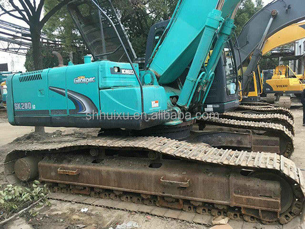 كوبيلكو SK200 آلة حفر مستعملة كوبيلكو SK260 نوعية ممتازة حفرة الزحف اليدوية