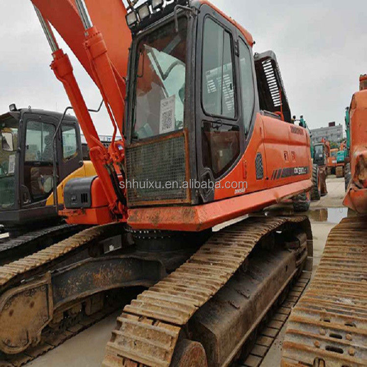 Doosan بيع ساخن أفضل بيع اليد ثانية الحفرة الزحفية الهيدروليكية DOOSAN DX380 كوريا منشأ/آلة حفر مستعملة سعر جيد