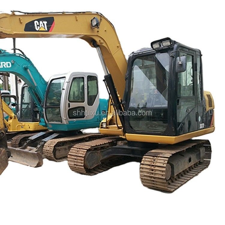 الحفارات المستعملة cat307 الزحف الصغير حفر آلة الحفارة المستخدمة CAT307D 7T Caterpillar الحفارة Caterpillar في المخزون