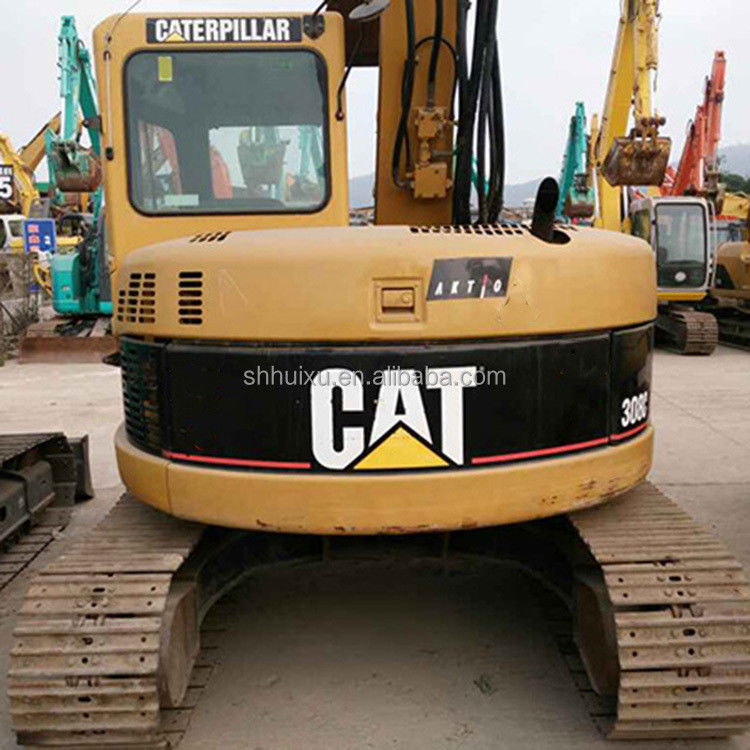 بيع ساخن استخدمت حفرة اليرقة حفرة آلة يد ثانية الحفرة الزحفية المصغرة المستخدمة CAT308C 8Ton Caterpillar في المخزون