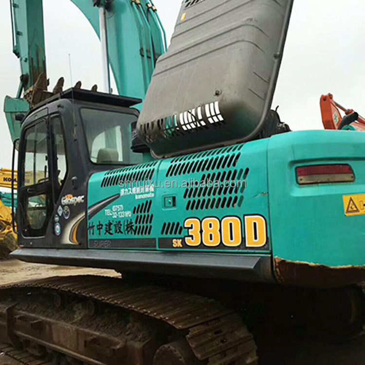 كوبيلكو SK200 الجودة الممتازة الحفرة الزحفية يدويا كوبيلكو SK380/آلة حفر مستعملة كوبيلكو SK380 سعر رخيص