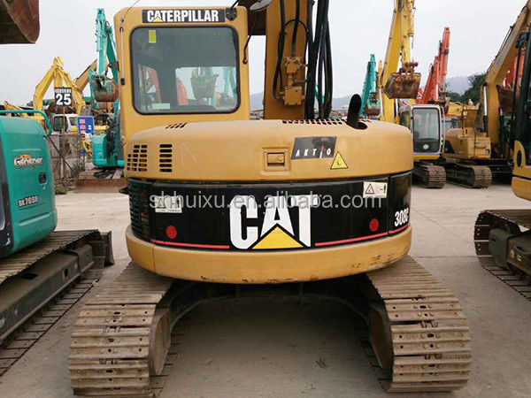 بيع ساخن استخدمت حفرة اليرقة حفرة آلة يد ثانية الحفرة الزحفية المصغرة المستخدمة CAT308C 8Ton Caterpillar في المخزون