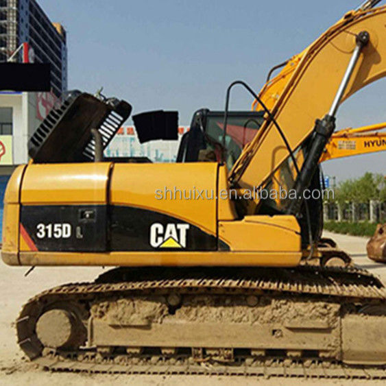 كاتربيلر 315dl حفرة الزحف المستخدمة CAT315 15T حفرة مستعملة حفرة حفرة كاتربيلر في المخزون