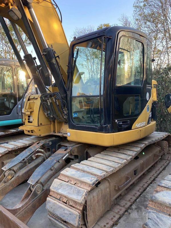 يد ثانية من نوعية جيدة الحفرة الزحفية المستخدمة كاتربيلر cat313C / يد ثانية اليابان المحرك cat313C