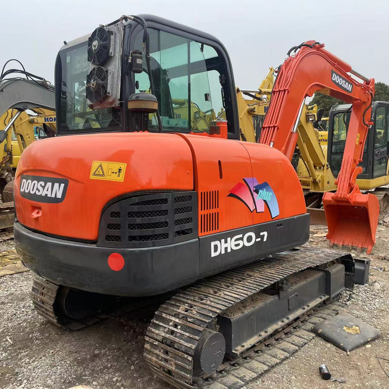 الجودة العالية الحفرة المصغرة المستخدمة Doosan ZX60 آلة البناء/حفرة الزحف الهيدروليكية اليد الثانية DOOSAN ZX60 كوريا