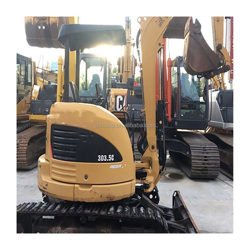 نوعية جيدة مستعمل الحفرة الهيدروليكية صغيرة CAT303.5 يد ثانية حفرة الزحف الصغيرة اليرقة للبيع اليرقة في المخزون