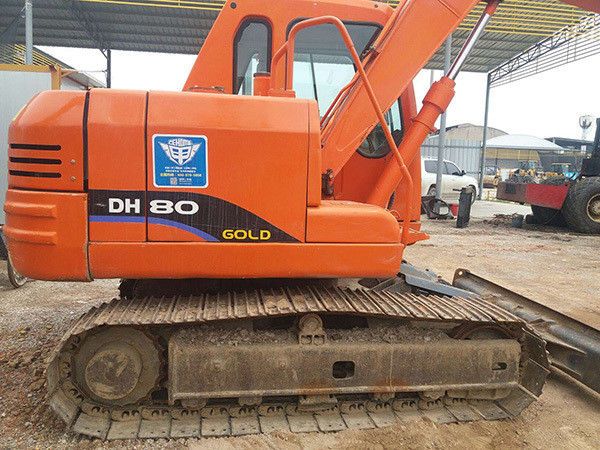 اليد الثانية 8 طن دوسان DX80 الحفرة المستخدمة 80 نموذج مشروع مصغر واجب DX80 للبيع