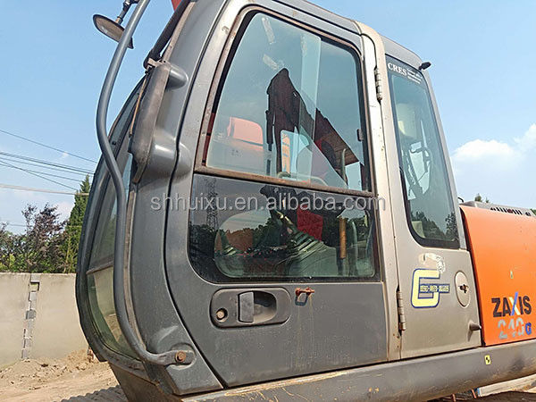 هيتاشي بيع ساخن آلة حفر يابانية هيتاشي ZX240-3G يد ثانية الحفرة الزحفية في حالة جيدة للبيع