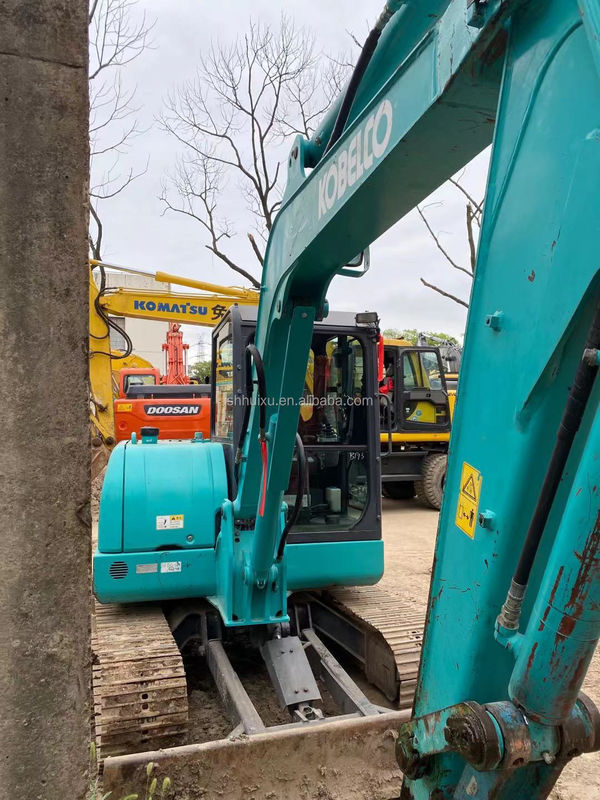 كوبيلكو SK200 الحفرة الهيدروليكية الزحفية كوبيلكو 60-8 يد ثانية عالية الجودة/حفرة صغيرة مستعملة سعر رخيص