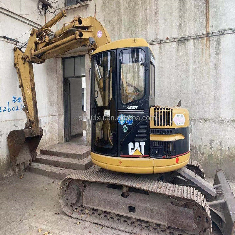 حفرة هيدروليكية صغيرة مستعملة CAT308 يد ثانية جيدة نوعية حفرة الزحف الصغيرة CAT308 للبيع