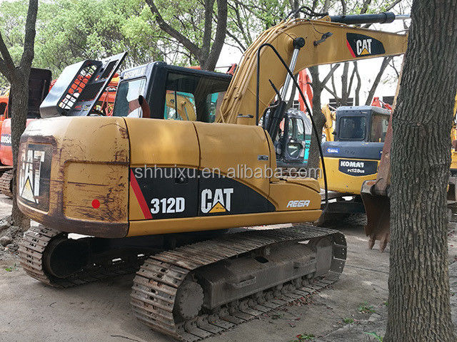الحفرة Caterpillar 312d2 حفرة مستعملة/ حفرة زحفية مستعملة CAT312D في حالة جيدة للبيع Caterpillar في المخزون