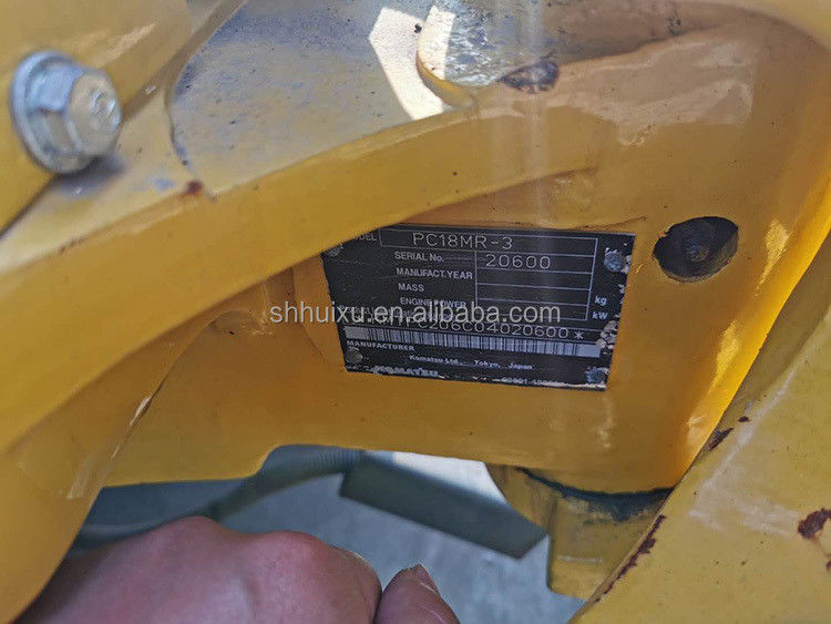 ميني مستعمل كوماتسو PC18 الحفرة PC 18 1.8 طن الحفرة PC18mr محرك الديزل اليابان أداء جيد