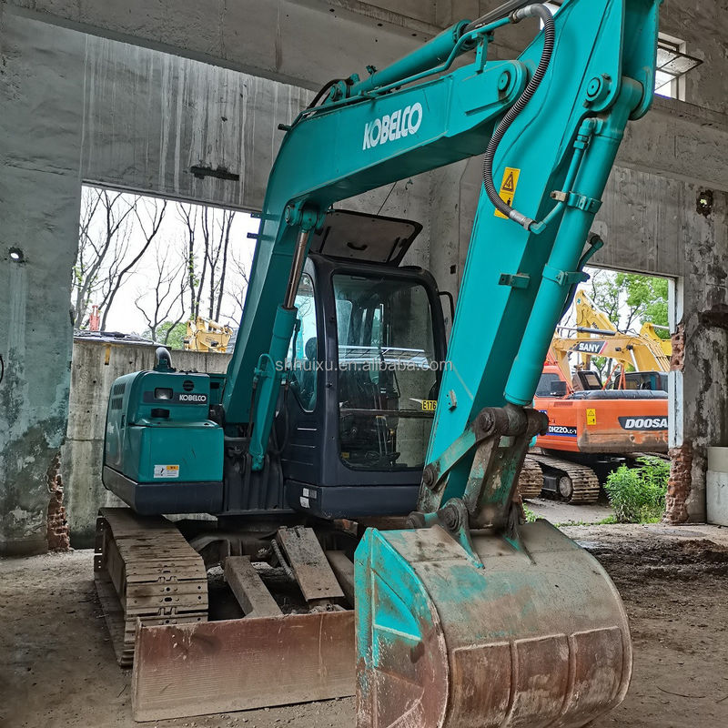 كوبيلكو SK200 الحفرة المصغرة المستخدمة كوبيلكو SK75 جودة جيدة سعر رخيص يدويا حفرة الزحف الهيدروليكي اليابان