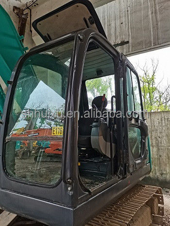 كوبيلكو SK200 الحفرة المصغرة المستخدمة كوبيلكو SK75 جودة جيدة سعر رخيص يدويا حفرة الزحف الهيدروليكي اليابان