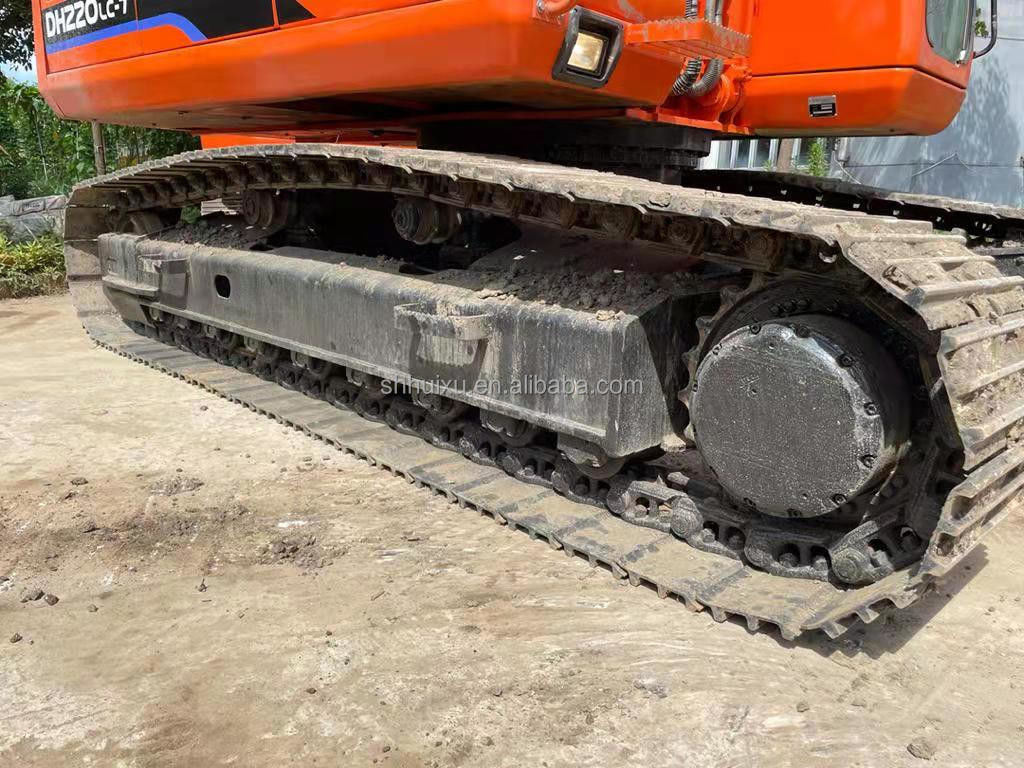 Doosan مبيعات ساخنة Doosan DH220lc حفرة مستعملة/آلة حفرة مستعملة Doosan DH220-7 كوريا أصل للبيع
