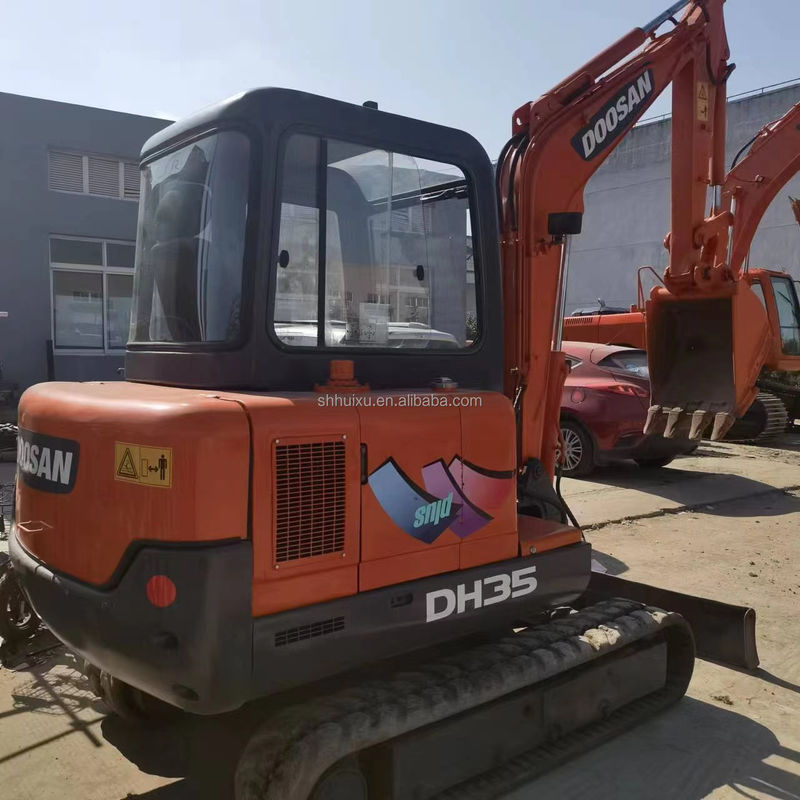 بيع ساخن من دوسان محفر دوسان أصلي دوسان DH35، محفر دوسان صغير مع شفرة دوزر، دوسان DH35 DH55 DH60 DH70 DH80 DX80 DX75 في المخزون