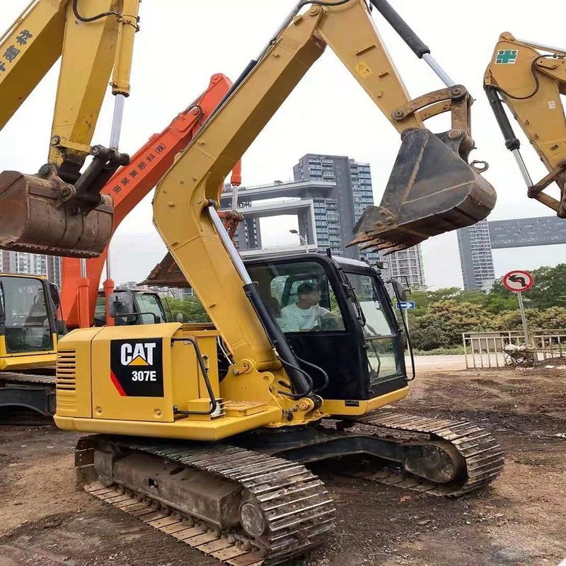 حفرة CAT307E مستعملة، أداء ممتاز، عمل سريع، سعر منخفض، ضمان نوعية لمدة عامين