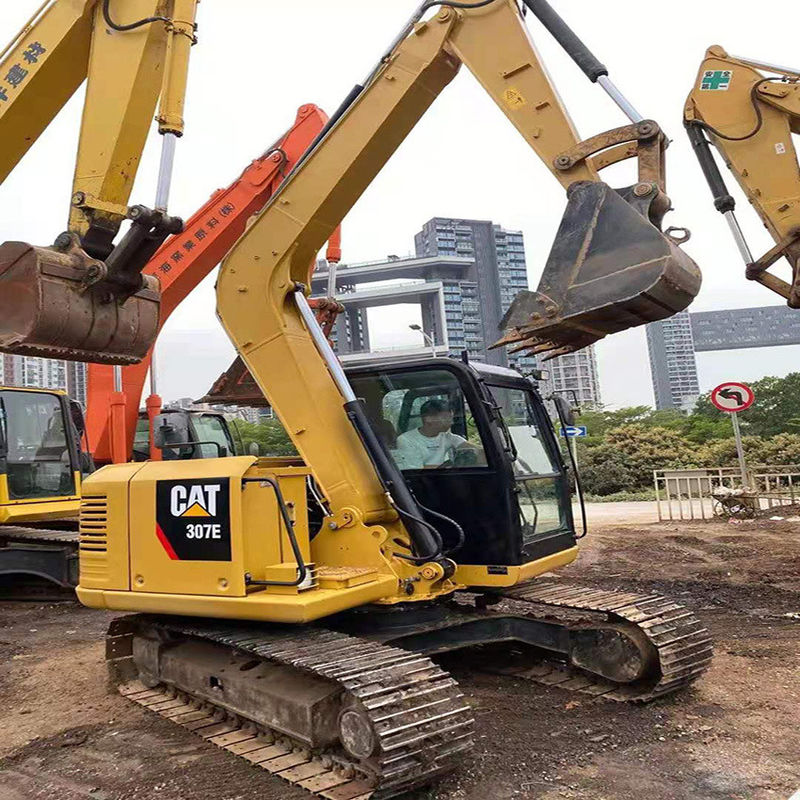 حفرة CAT307E مستعملة، أداء ممتاز، عمل سريع، سعر منخفض، ضمان نوعية لمدة عامين