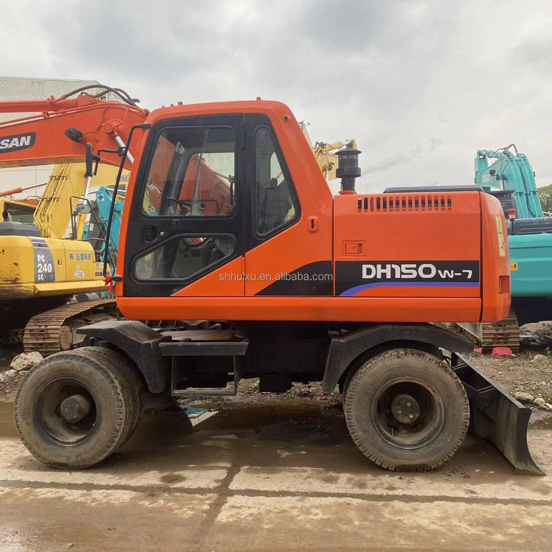 دوسان بيع ساخن بيع ساخن يد ثانية دوسان DH150 W-7 حفرة مستعملة في حالة جيدة حفرة عجلة.