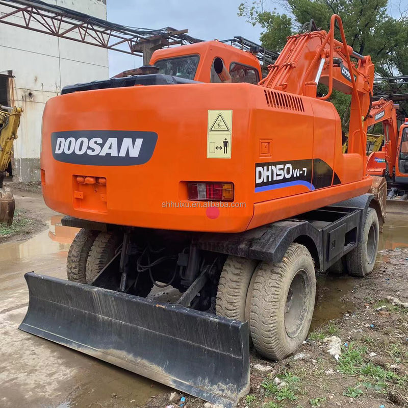 دوسان بيع ساخن بيع ساخن يد ثانية دوسان DH150 W-7 حفرة مستعملة في حالة جيدة حفرة عجلة.