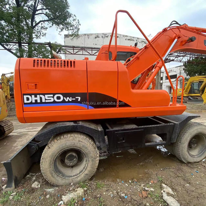 دوسان بيع ساخن بيع ساخن يد ثانية دوسان DH150 W-7 حفرة مستعملة في حالة جيدة حفرة عجلة.