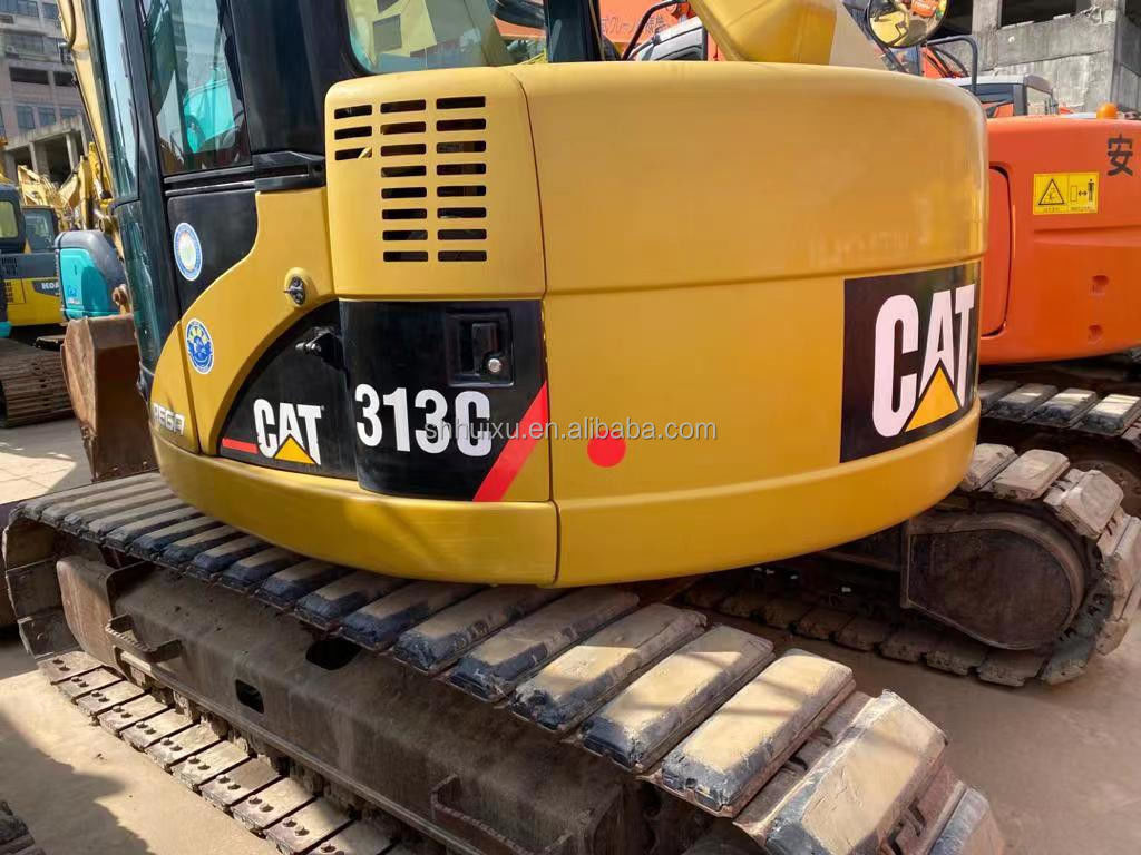 الحفارات المستخدمة CAT313/ الحفارة الهيدروليكية الزحفية بسعر منخفض آلة الحفر المستخدمة CAT313C في حالة جيدة للبيع