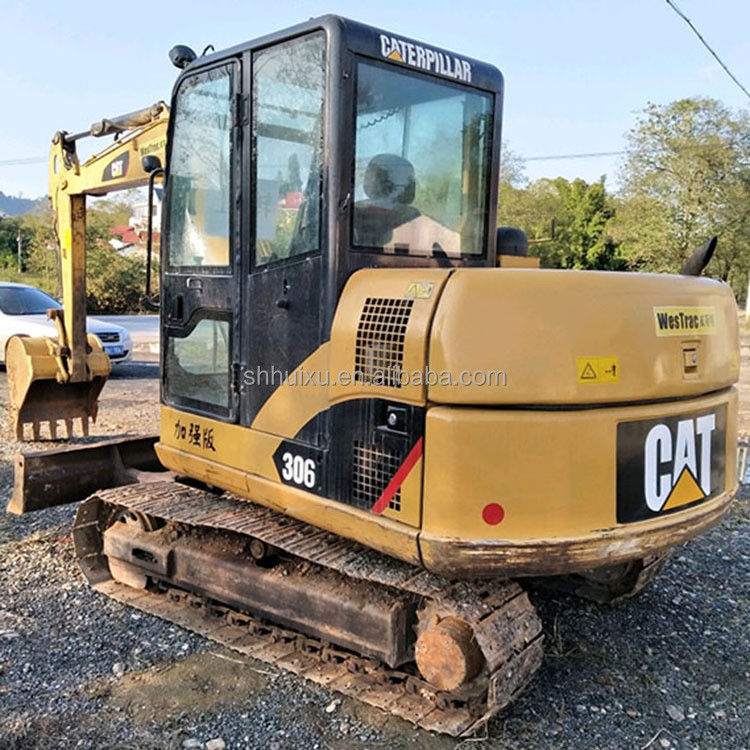 حفرة Caterpillar مستعملة يد ثانية حفرة هيدروليكية صغيرة CAT306 ذات جودة جيدة Caterpillar في المخزون