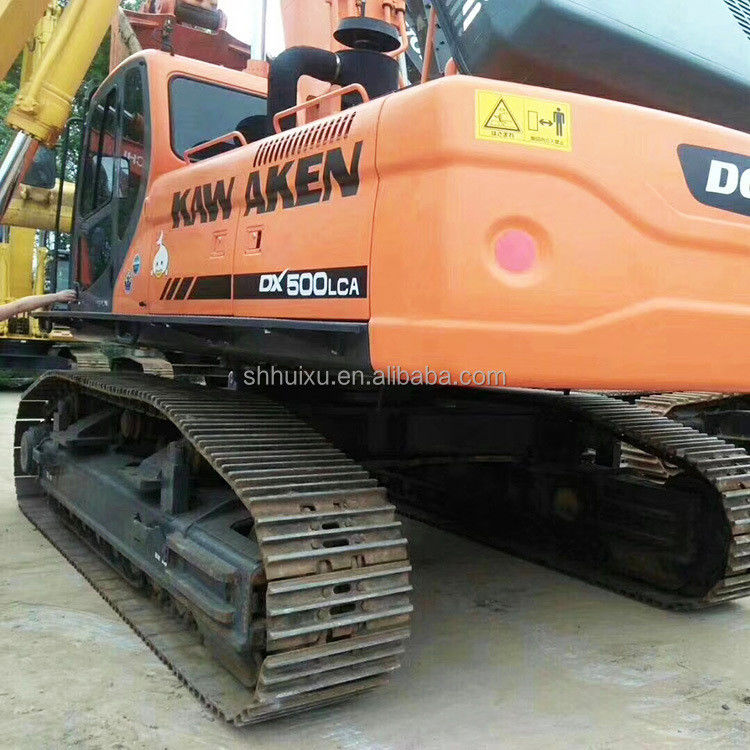 البيع الساخن المستخدم بسعر رخيص الجودة الجيدة آلة البناء الزحف الحفار العلامة التجارية كوريا DOOSAN500