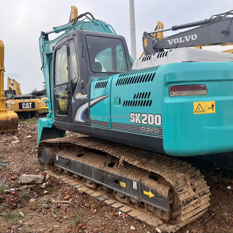 الحفرة المستخدمة كوبيلكو SK200 منتج بيع ساخن يد ثانية كوبيلكو SK200 للبيع