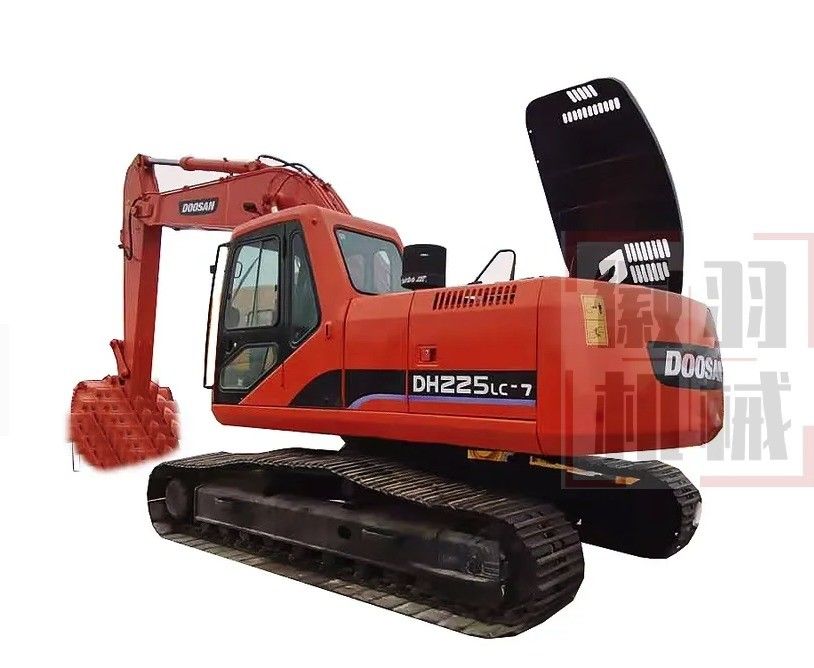 حفرة مستعملة دوسان DX225LC حفرة مستعملة آلات 6 طن حفرة مستعملة أصلية حفرة مستعملة للبيع