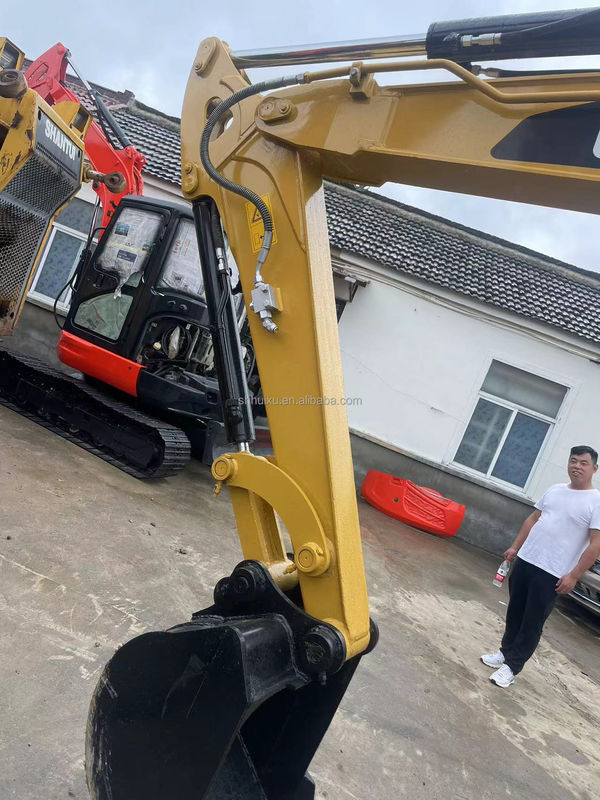آلة القطة نسخة جديدة اليابانية الأصلية مستعملة حفرة صغيرة القط 305.5E 5.5TON الحفر مع خط هيدروليكي