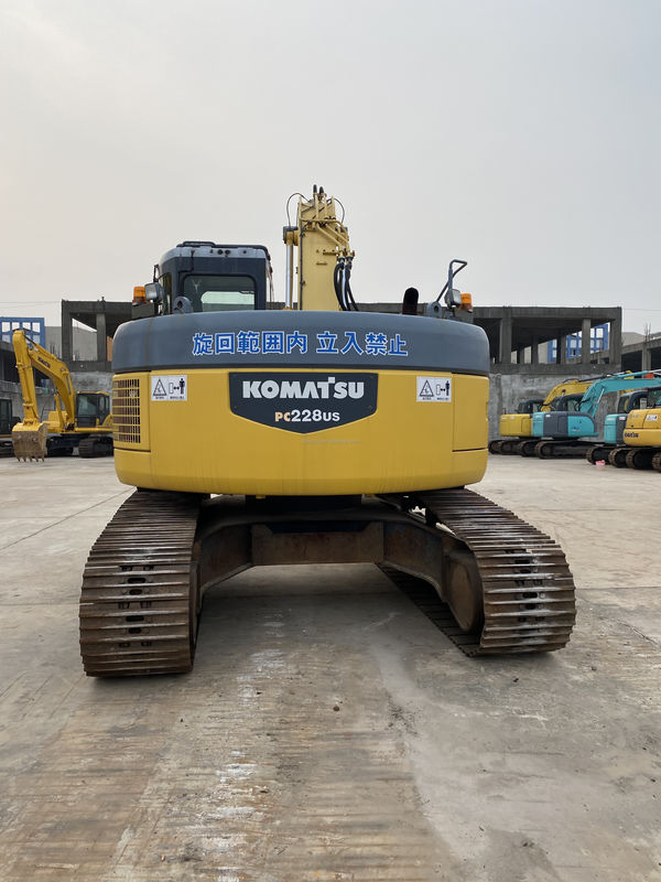 كوماتسو كوماتسو PC228 اليد الثانية الجودة الجيدة الحفرة الزحفية الهيدروليكية المستخدمة حفرة اليابان منشأ كوماتسو الحفرة