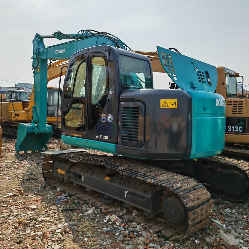 ساعات عمل منخفضة حفرة زحف يدوية kobelco 135 اللون الأصلي