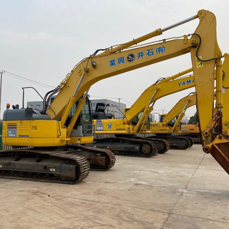 كوماتسو آلة حفر مستعملة كوماتسو PC228US اليابان منشأ/اليد الثانية الحفرة الهيدروليكية الزحفية جودة جيدة كوماتسو الحفرة