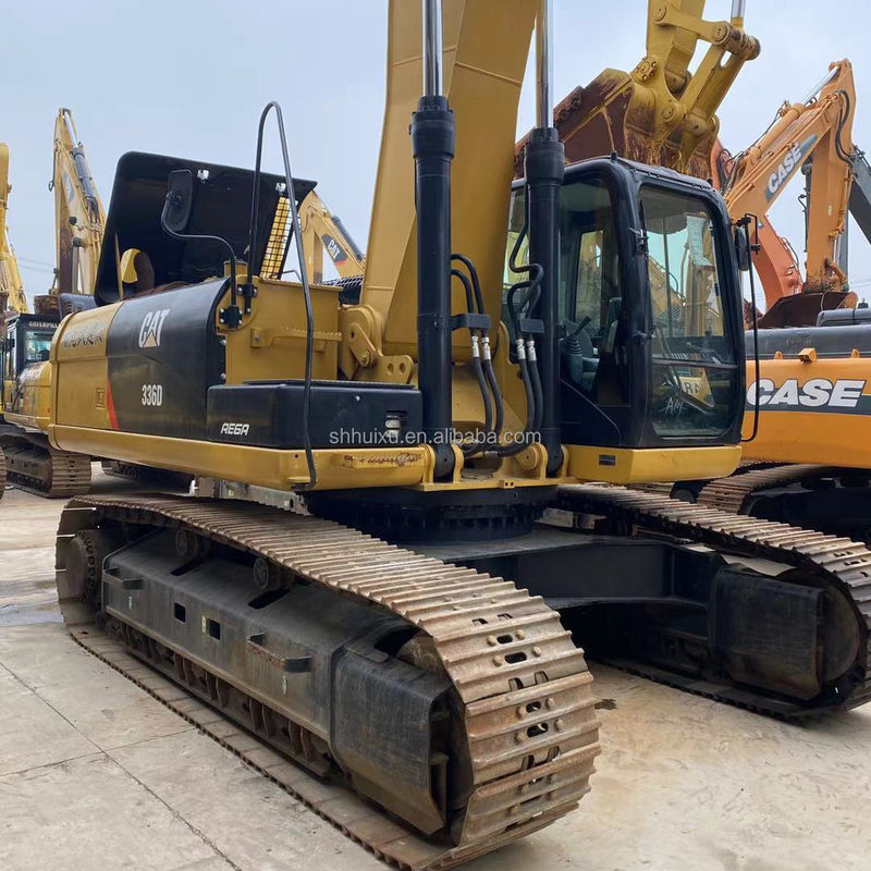 كاتربيلر 336d 336b 336dl حفرة مستعملة يد ثانية الحفرة الهيدروليكية الزحفية CAT336D في حالة جيدة كاتربيلر في المخزون