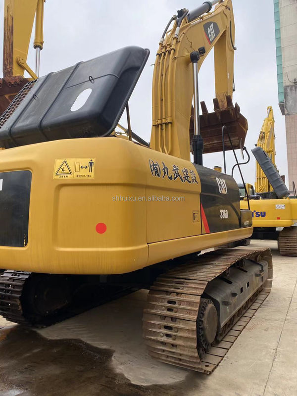 كاتربيلر 336d 336b 336dl حفرة مستعملة يد ثانية الحفرة الهيدروليكية الزحفية CAT336D في حالة جيدة كاتربيلر في المخزون