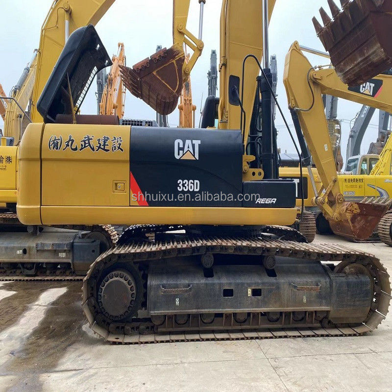 كاتربيلر 336d 336b 336dl حفرة مستعملة يد ثانية الحفرة الهيدروليكية الزحفية CAT336D في حالة جيدة كاتربيلر في المخزون