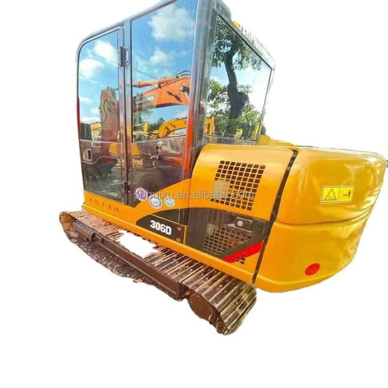 بيع ساخن القطعة المستخدمة 306d حفارة/ يد ثانية حفارة هيدروليكية صغيرة الزحف CAT306D CAT 303 القطعة 306 حفارة