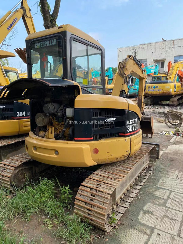 اليابان من أصل يد ثانية الجودة الجيدة الحفرة الزحفية الهيدروليكية CAT307C 7T/استخدام الحفرة الصغيرة CAT307C سعر رخيص