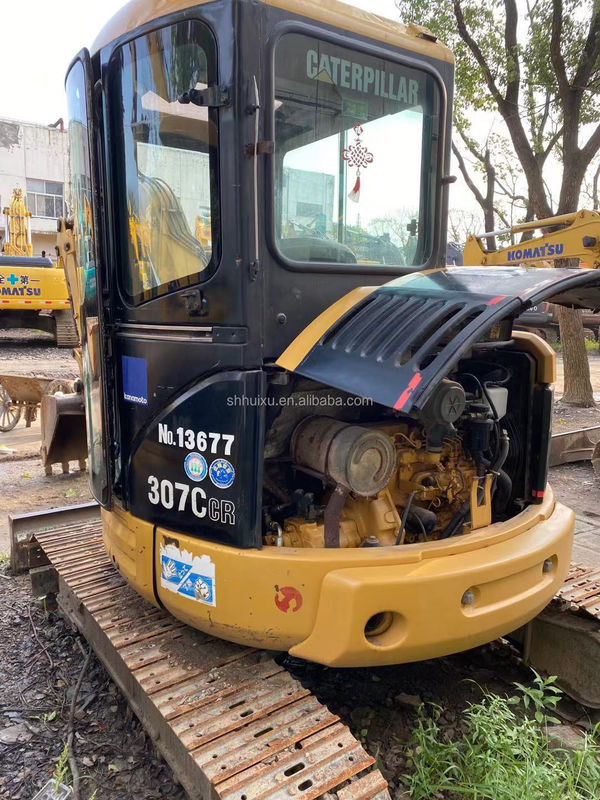 اليابان من أصل يد ثانية الجودة الجيدة الحفرة الزحفية الهيدروليكية CAT307C 7T/استخدام الحفرة الصغيرة CAT307C سعر رخيص