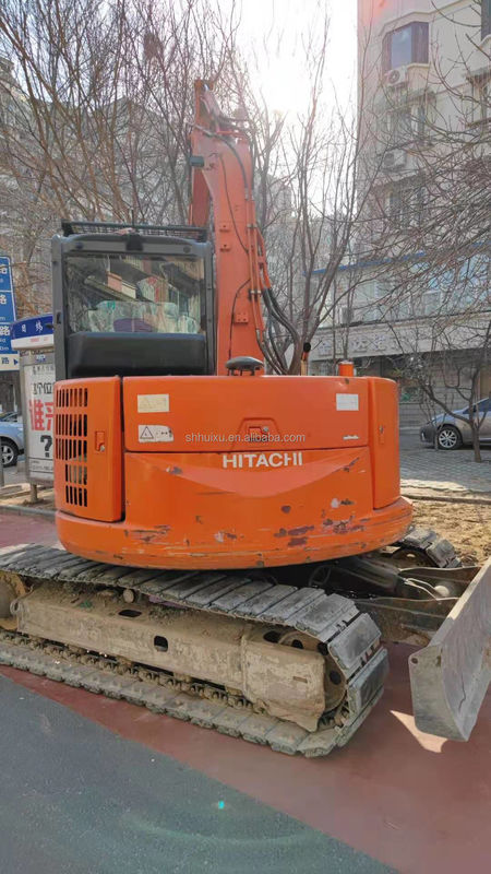 هيتاشي بيع ساخن حفرة مصغرة مستعملة هيتاشي ZX75 سعر رخيص جودة جيدة اليد ثانية الحفرة الزحف الهيدروليكي